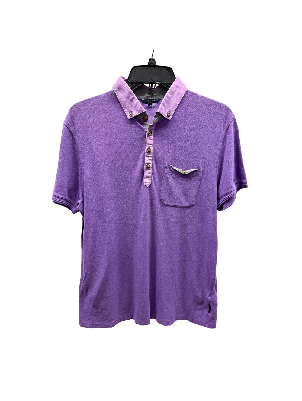 Ted Baker Lavender Polo Shirt 3 / Medium